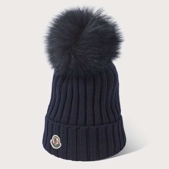 Moncler Hat Navy Blue 